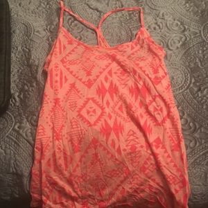 Victoria Secret pink Aztec tank
